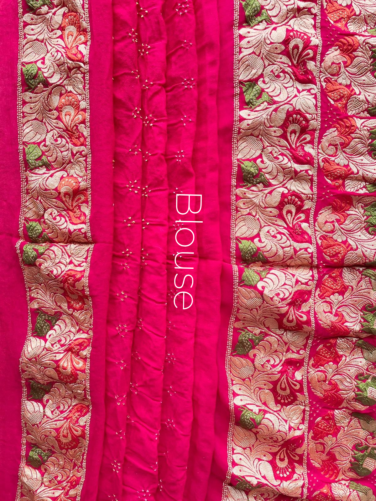 Rohini - A Rising Star Meenakari Motif Saree