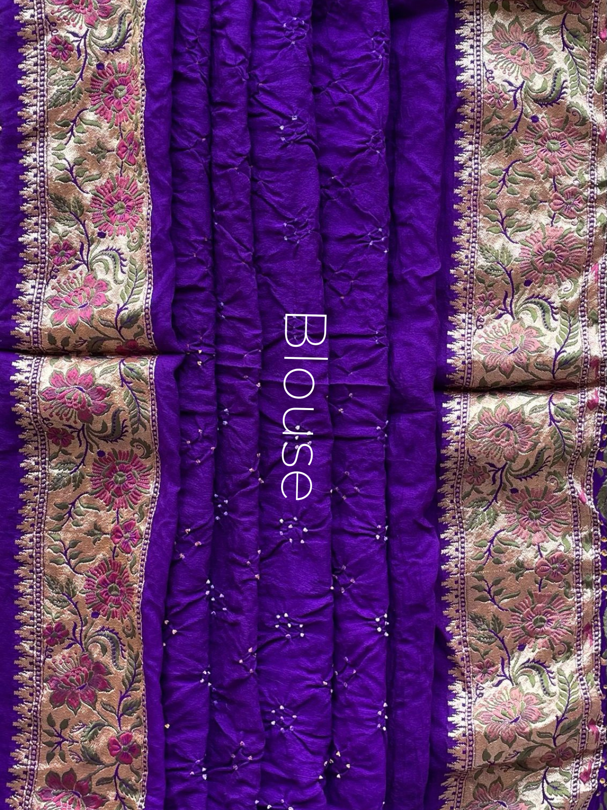 Vandana - Prayers Meenakari Motif Saree