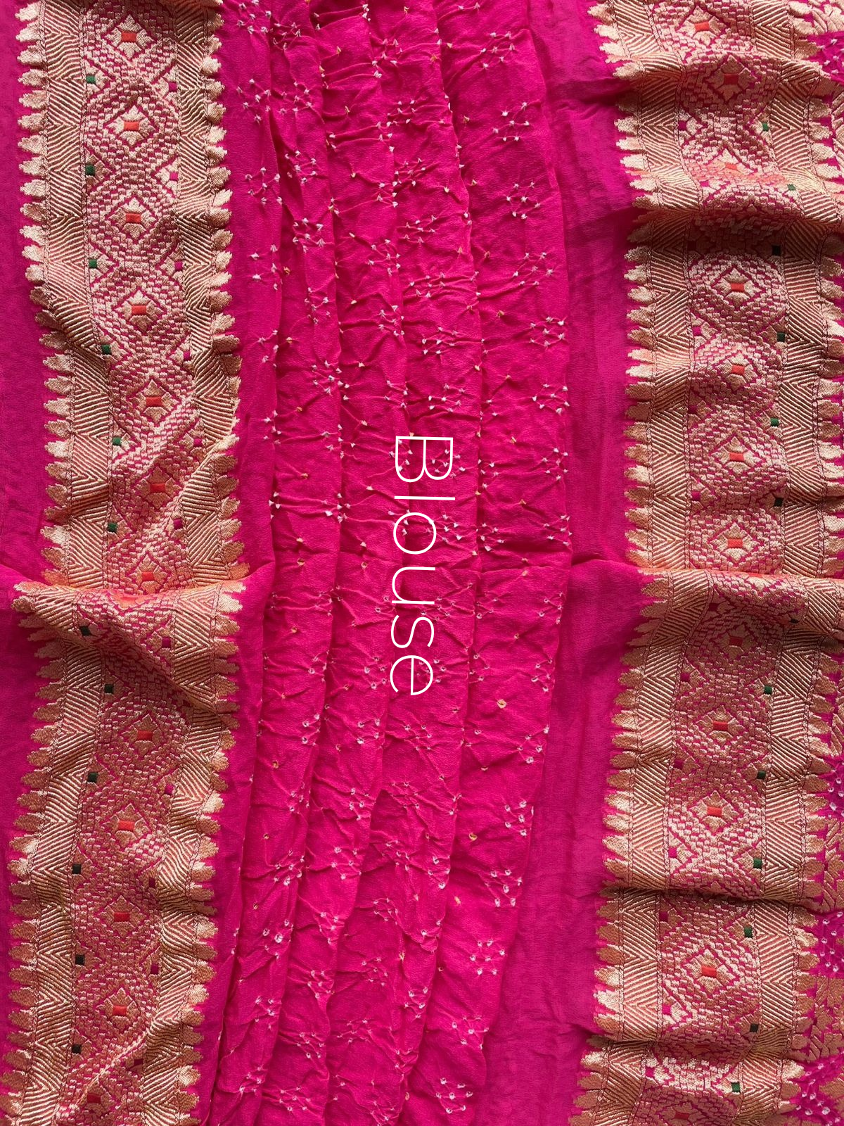 Nirjara - A Warrior Meenakari Saree