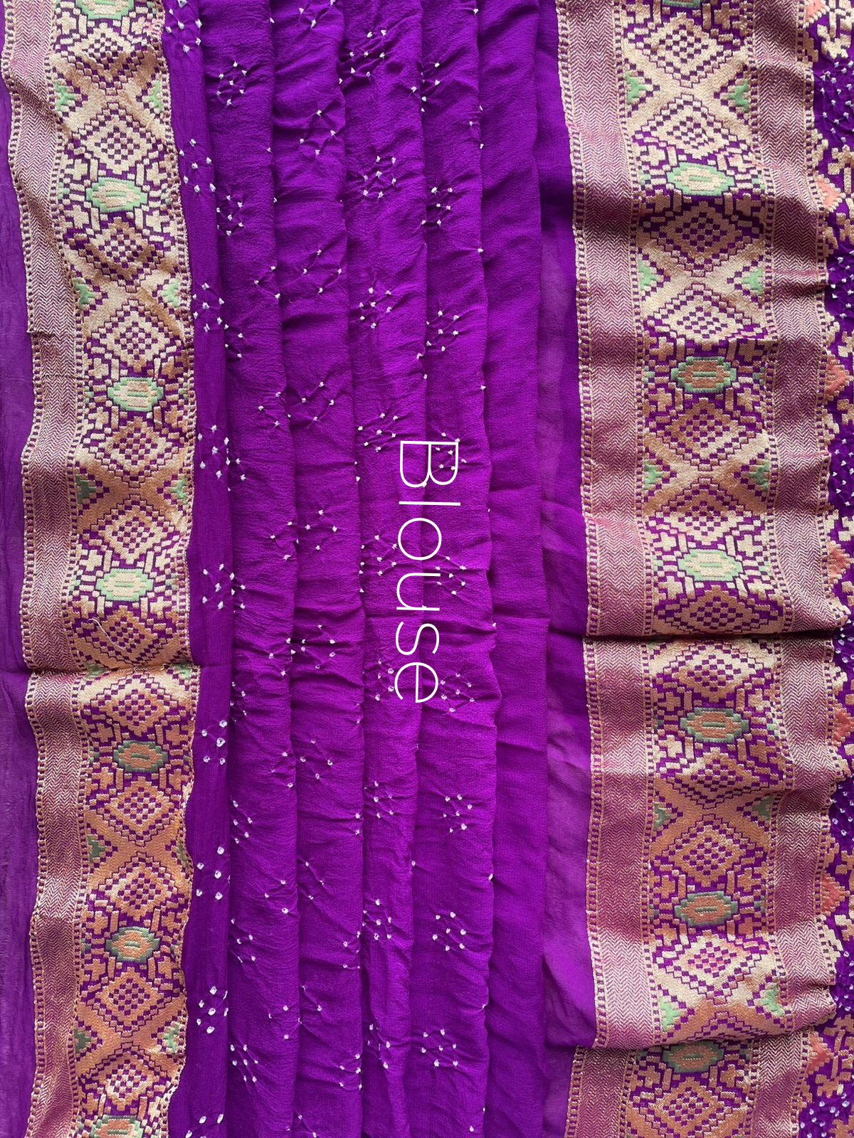 Raagini - A melody Meenakari Saree