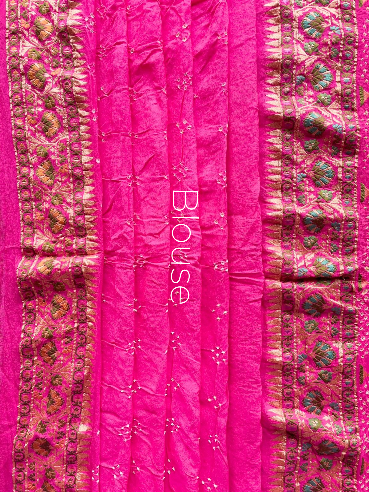 Dhwani - Sounds of Symphony Meenakari Motif Saree
