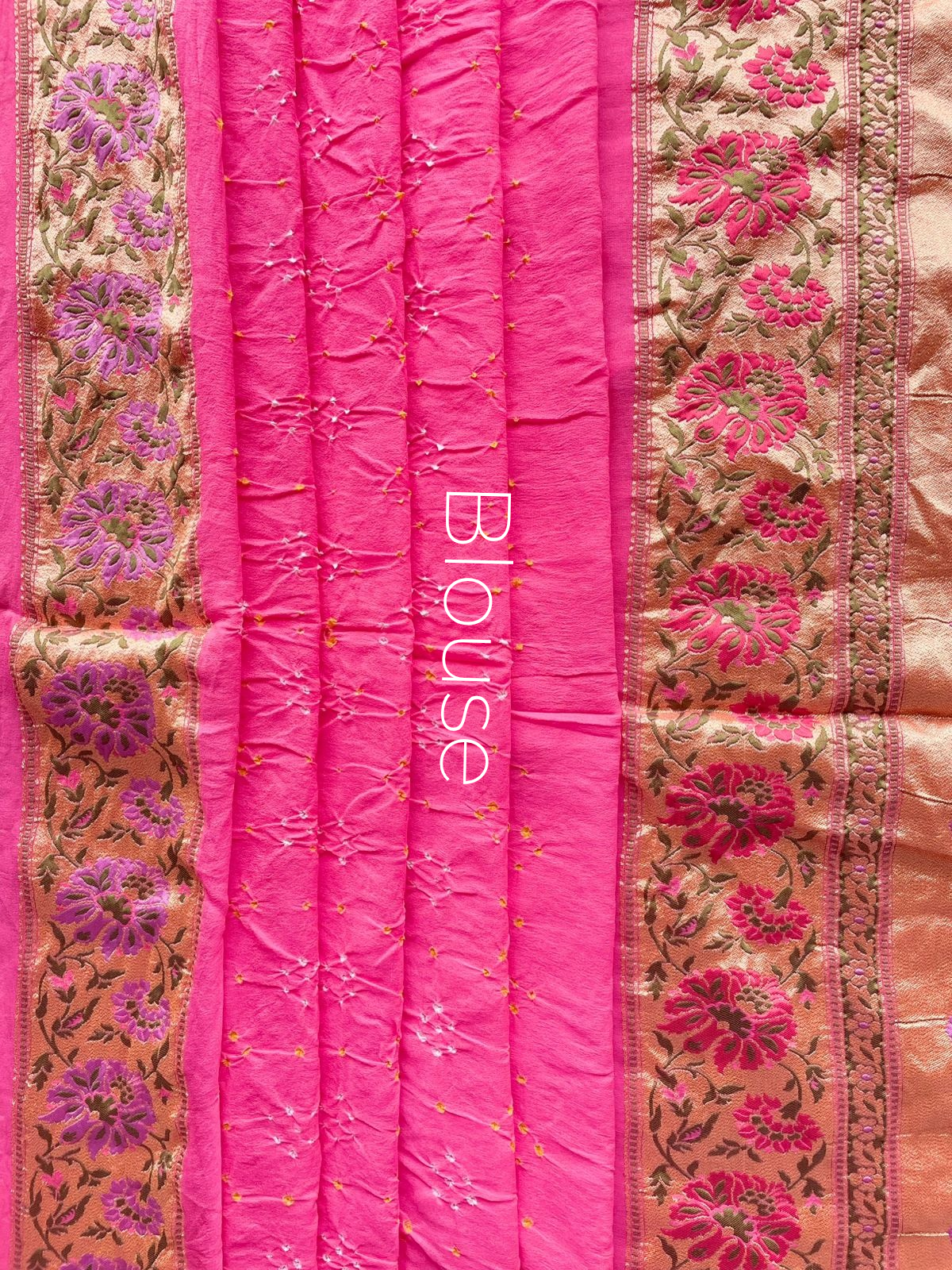 Aarna - A Beautiful Stream Meenakari Motif Saree