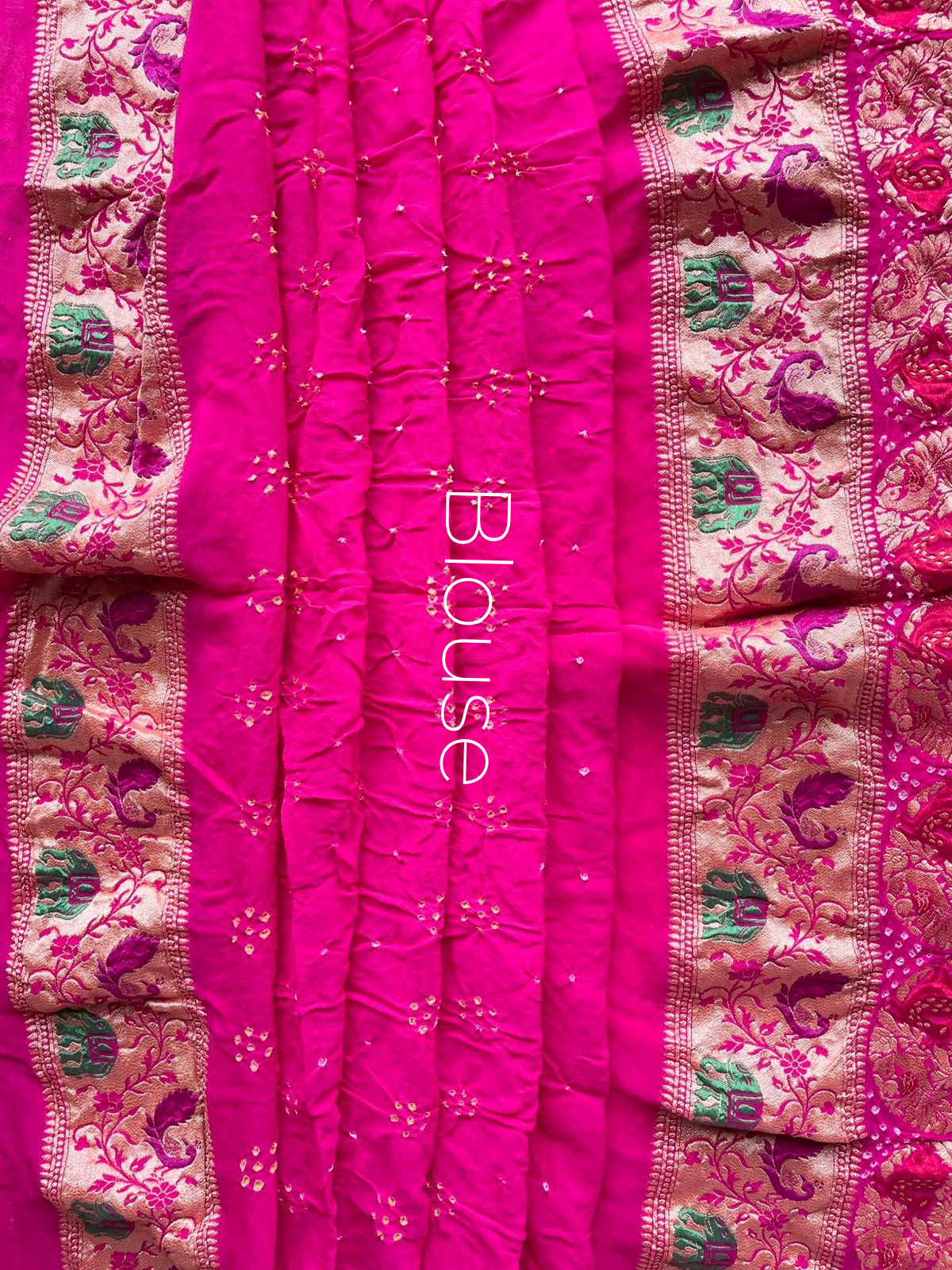 Lata - A Vine Meenakari Motif Saree