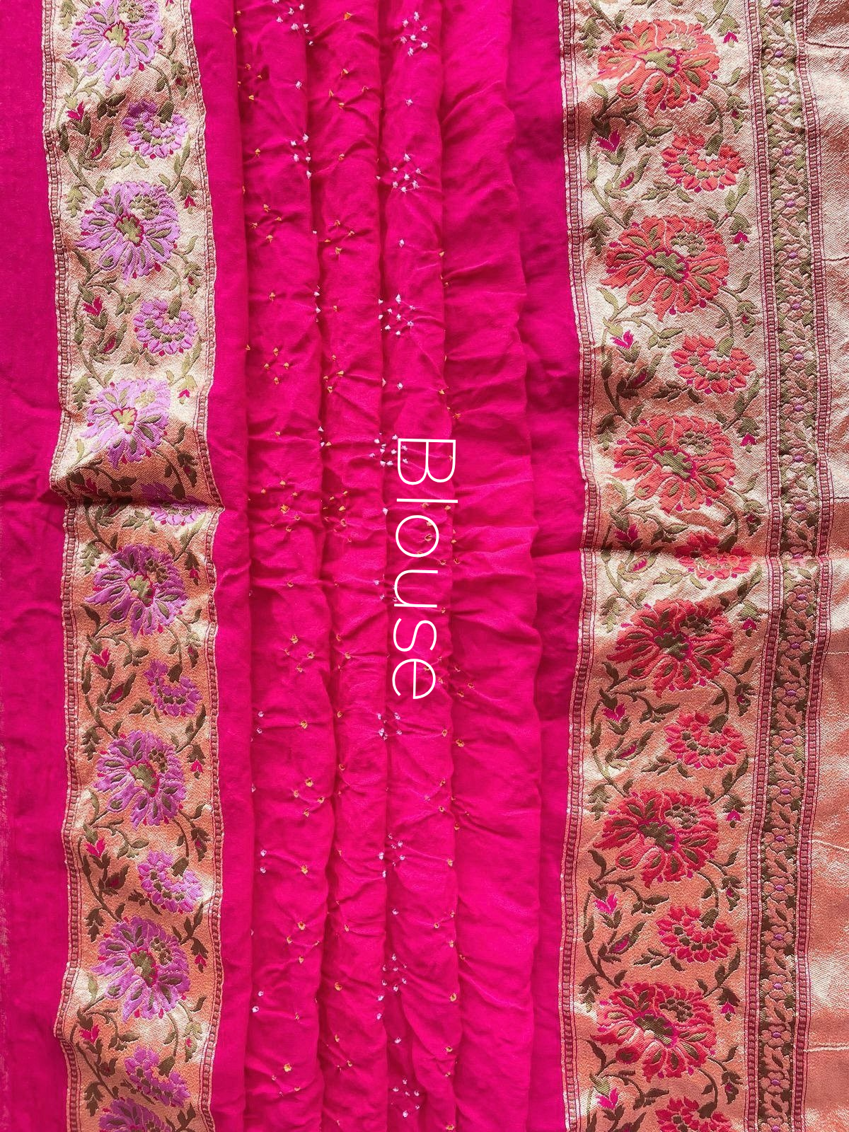 Chaitaly - An Ancient City Meenakari Motif Saree