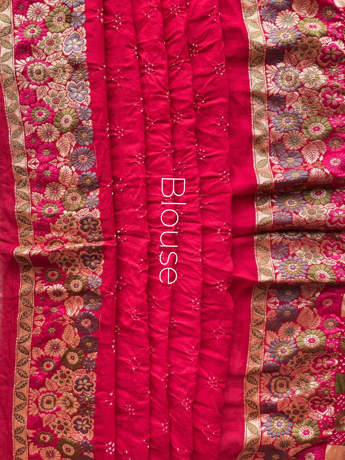 Prisha - Gift from God Meenakari Motif Saree