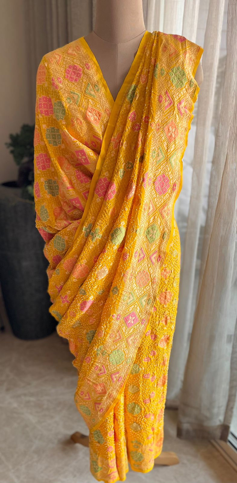 Nirjara - A Warrior Meenakari Saree