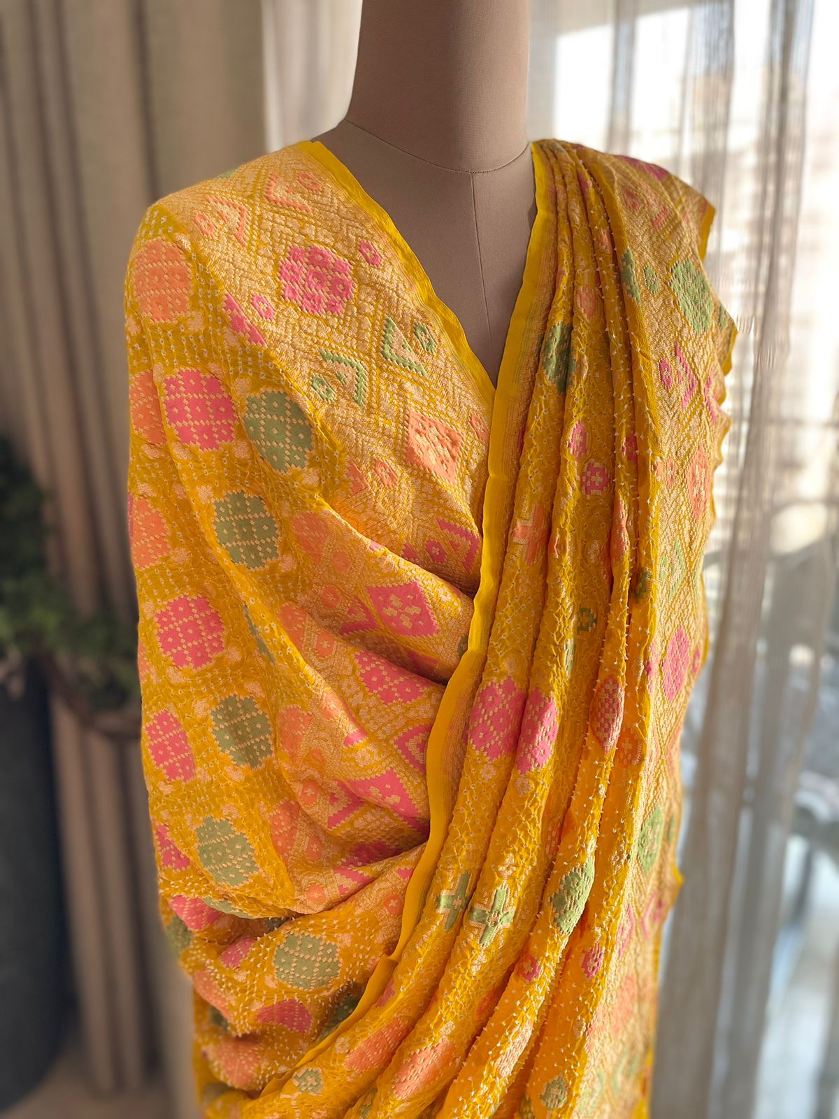 Nirjara - A Warrior Meenakari Saree