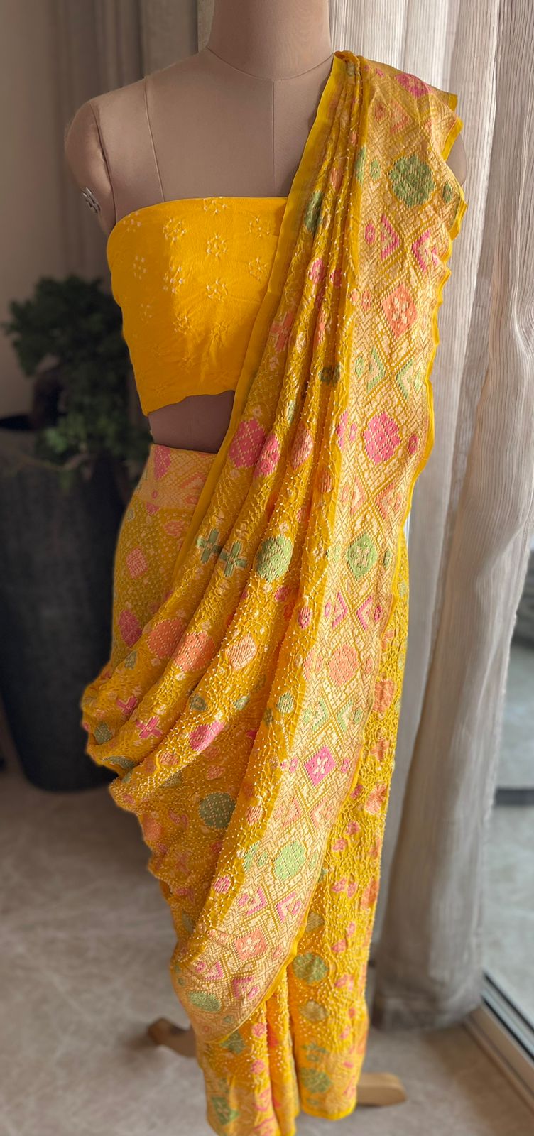 Nirjara - A Warrior Meenakari Saree