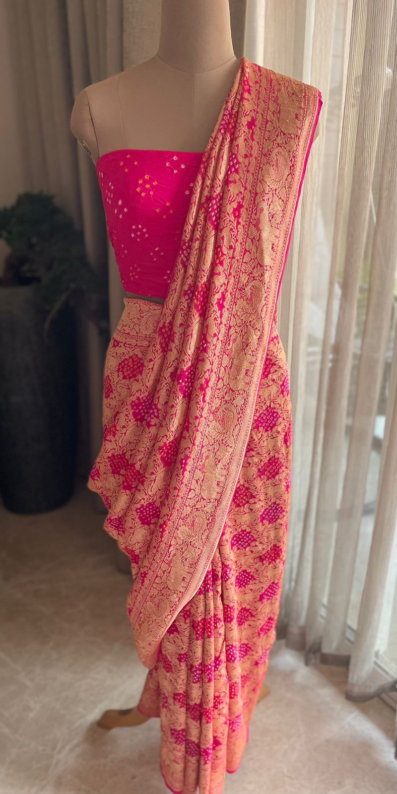 Gaurika - Lord of Brahmins Saree