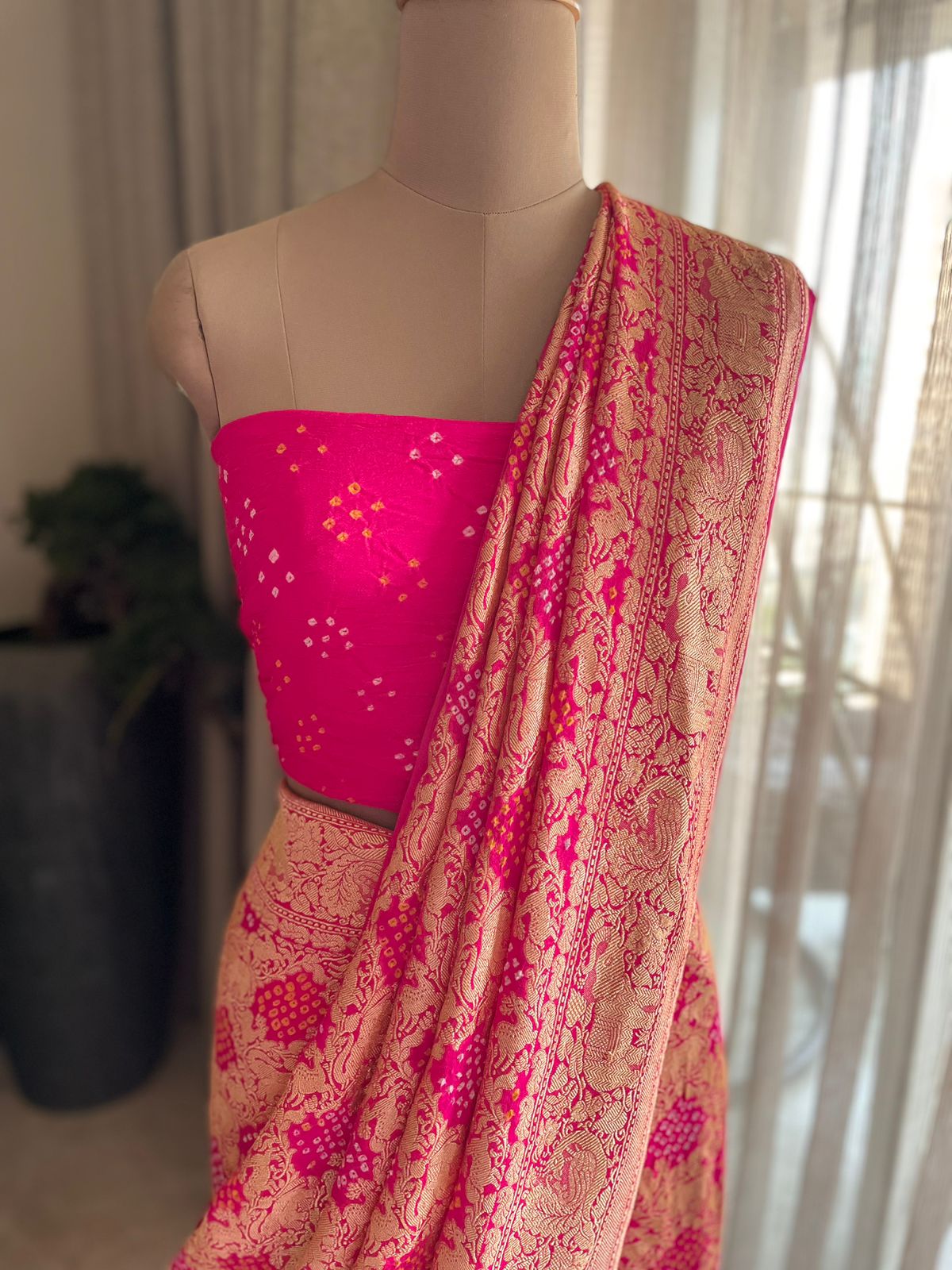 Gaurika - Lord of Brahmins Saree