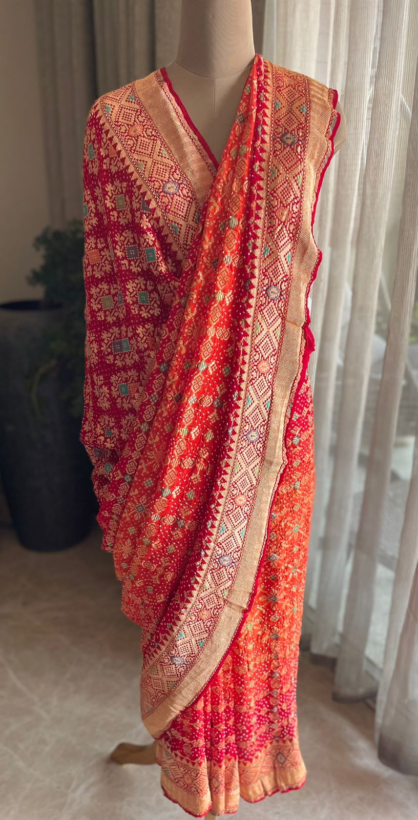 Misha - Gift From God Meenakari Saree