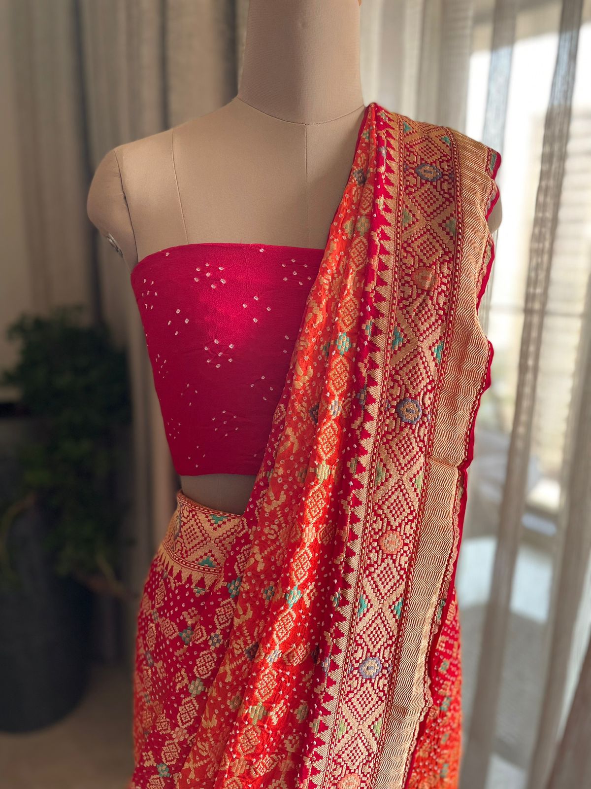Misha - Gift From God Meenakari Saree