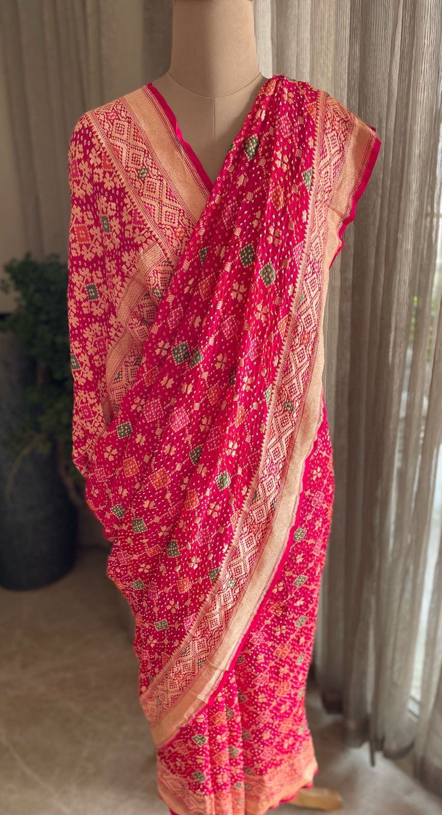 Adya - Unequalled Meenakari Saree