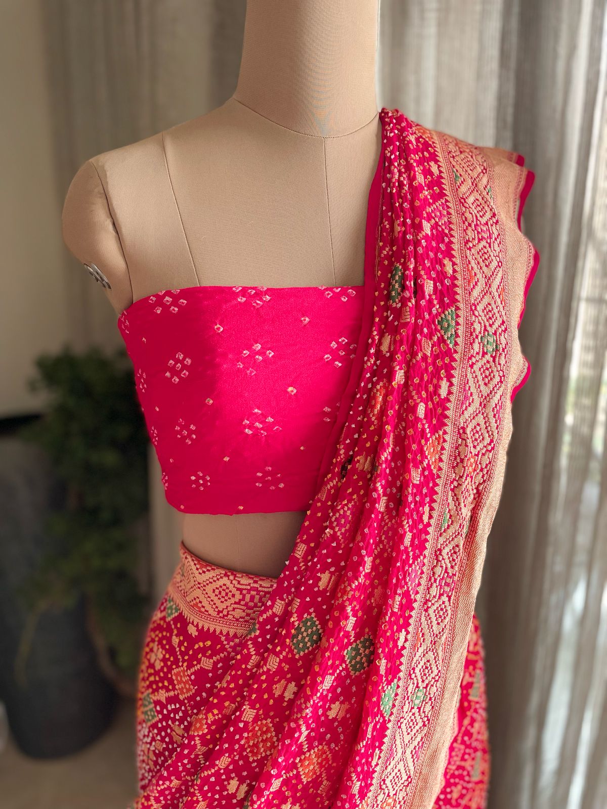 Adya - Unequalled Meenakari Saree