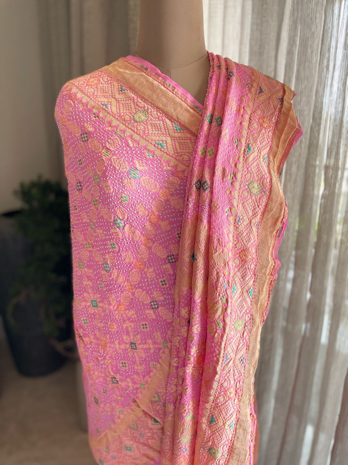 Nitaara - Deeply Rooted Meenakari Dupatta
