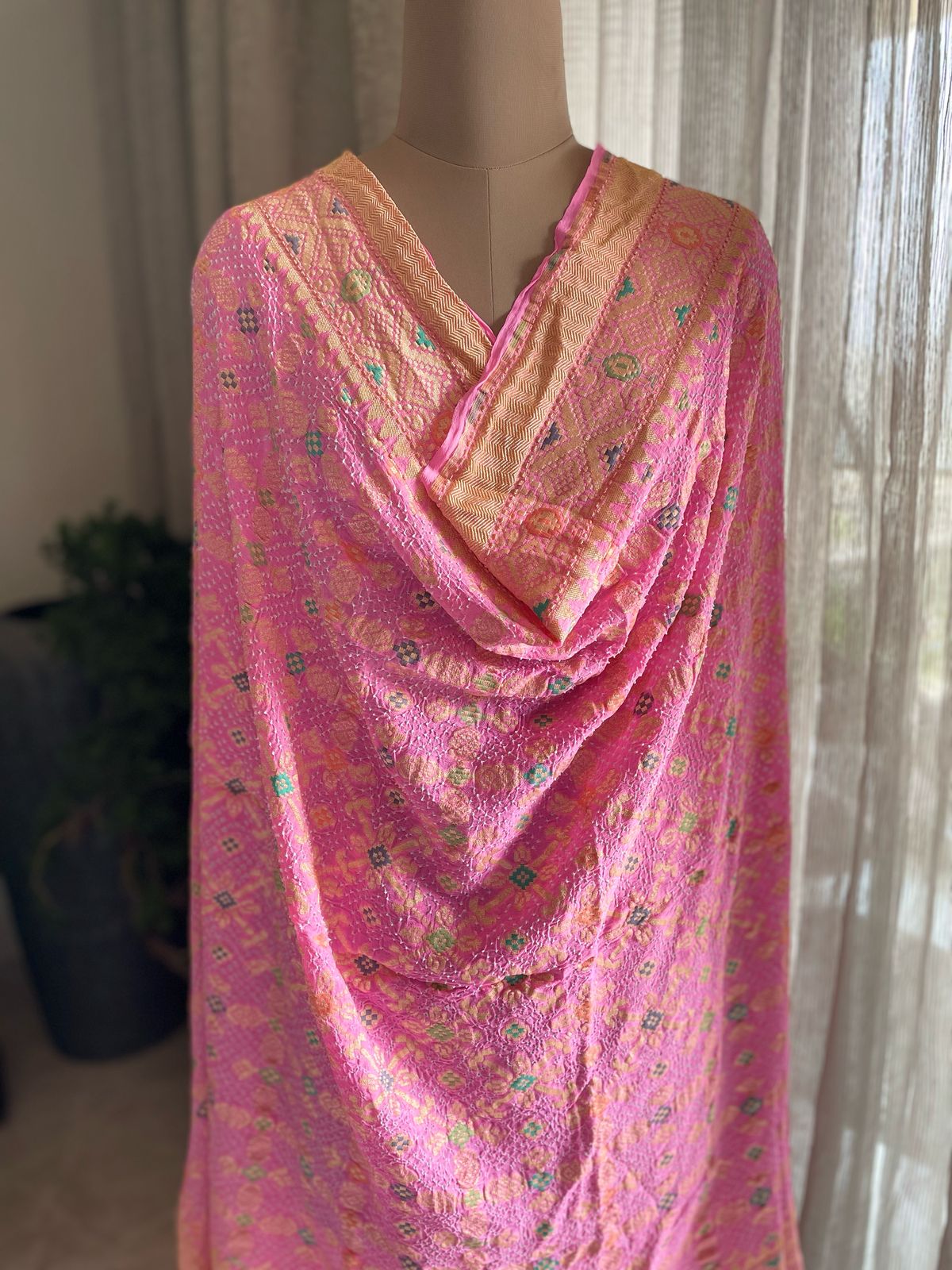 Nitaara - Deeply Rooted Meenakari Dupatta