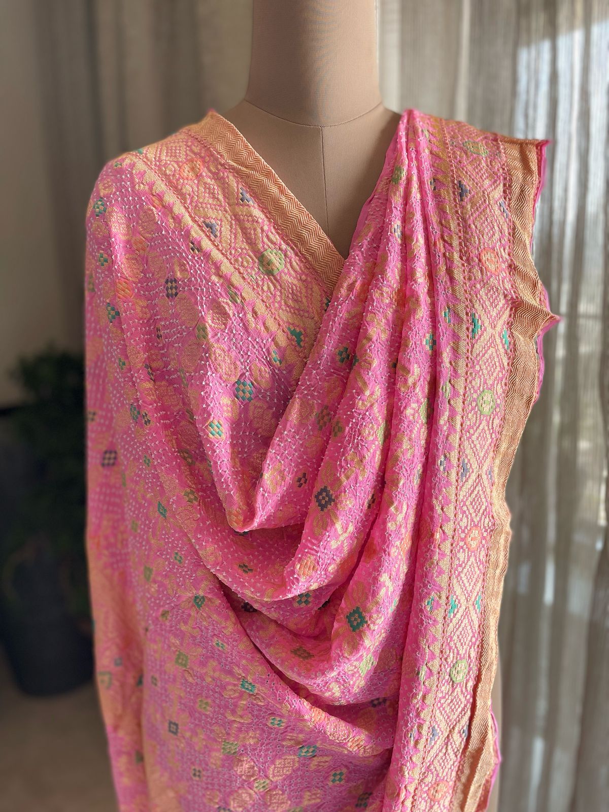Nitaara - Deeply Rooted Meenakari Dupatta