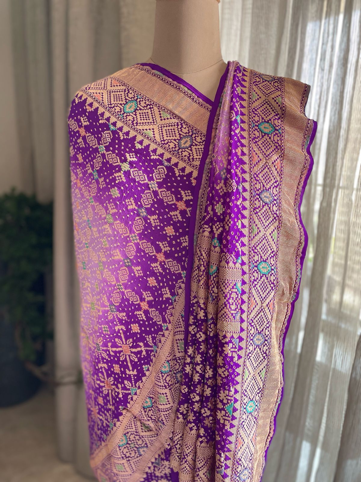 Tabassum - Smile of a Princess Meenakari Dupatta