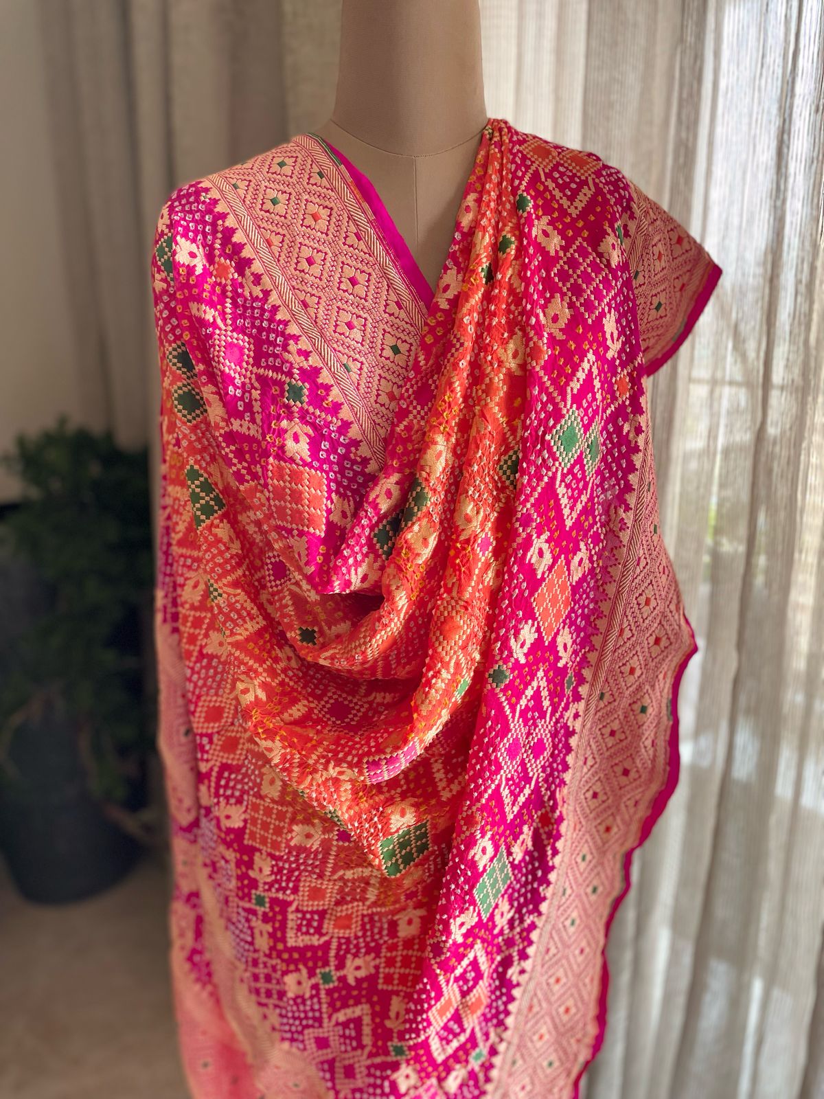 Nivriti - Happiness Meenakari Dupatta
