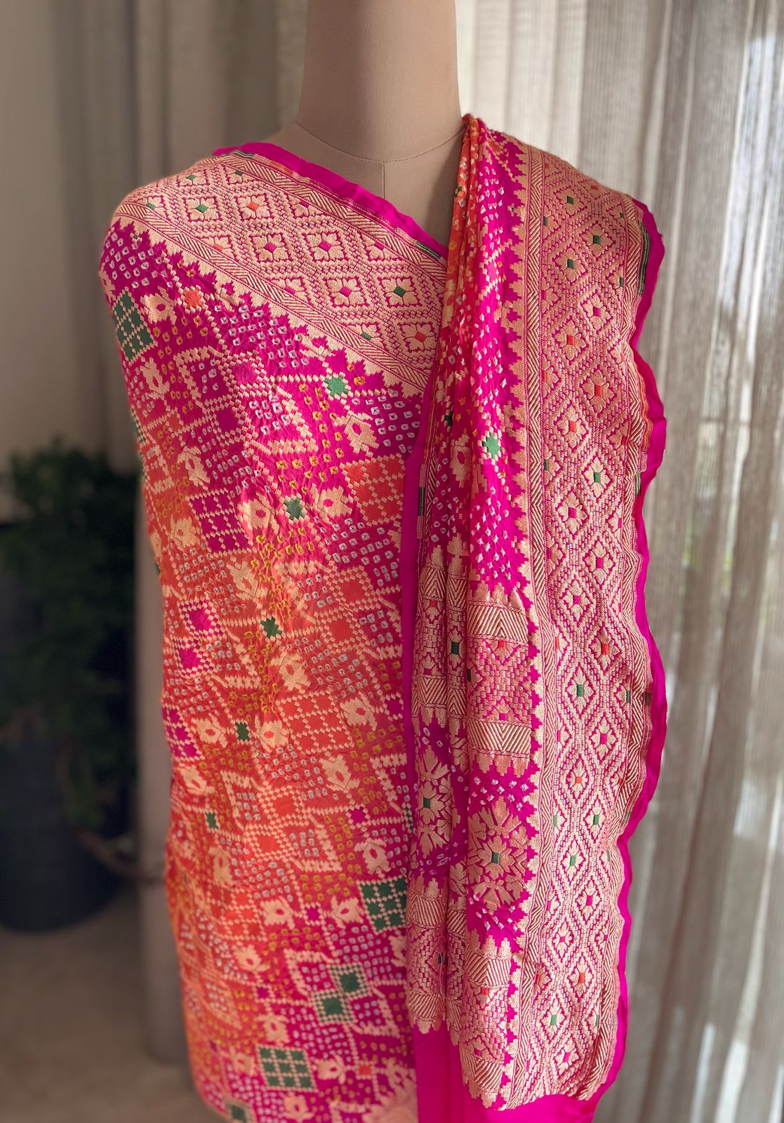 Nivriti - Happiness Meenakari Dupatta
