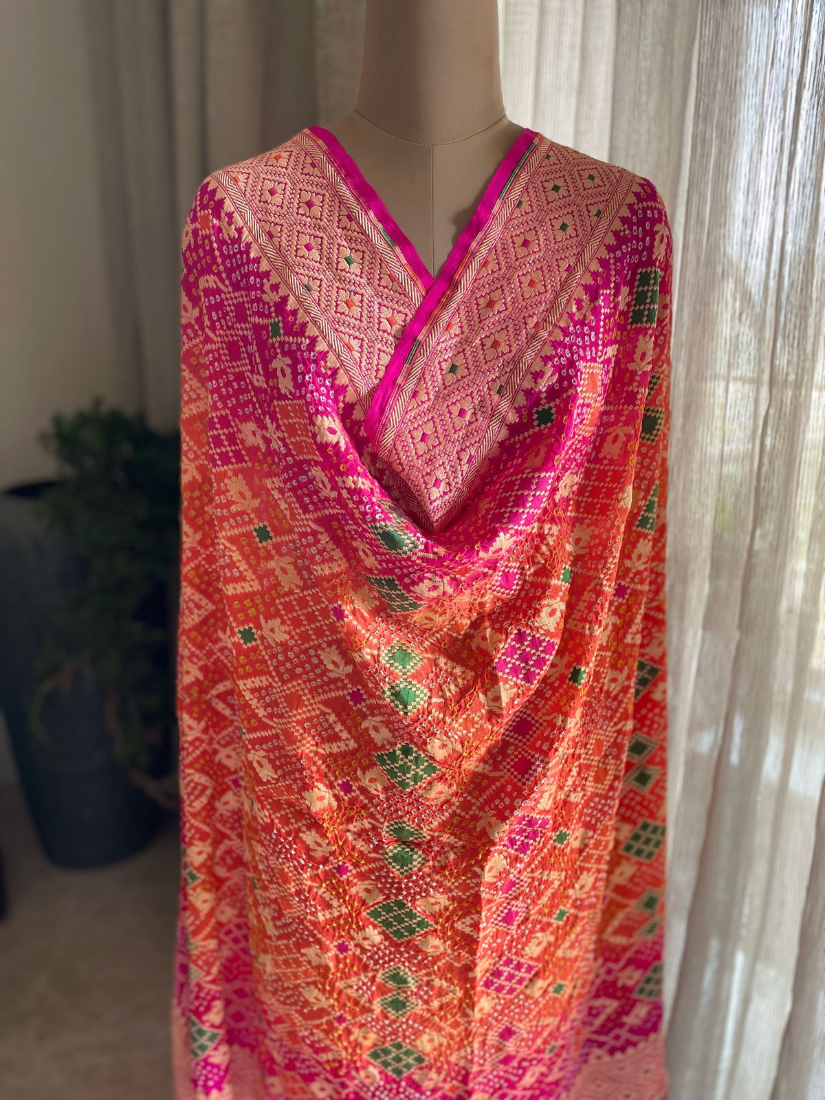 Nivriti - Happiness Meenakari Dupatta