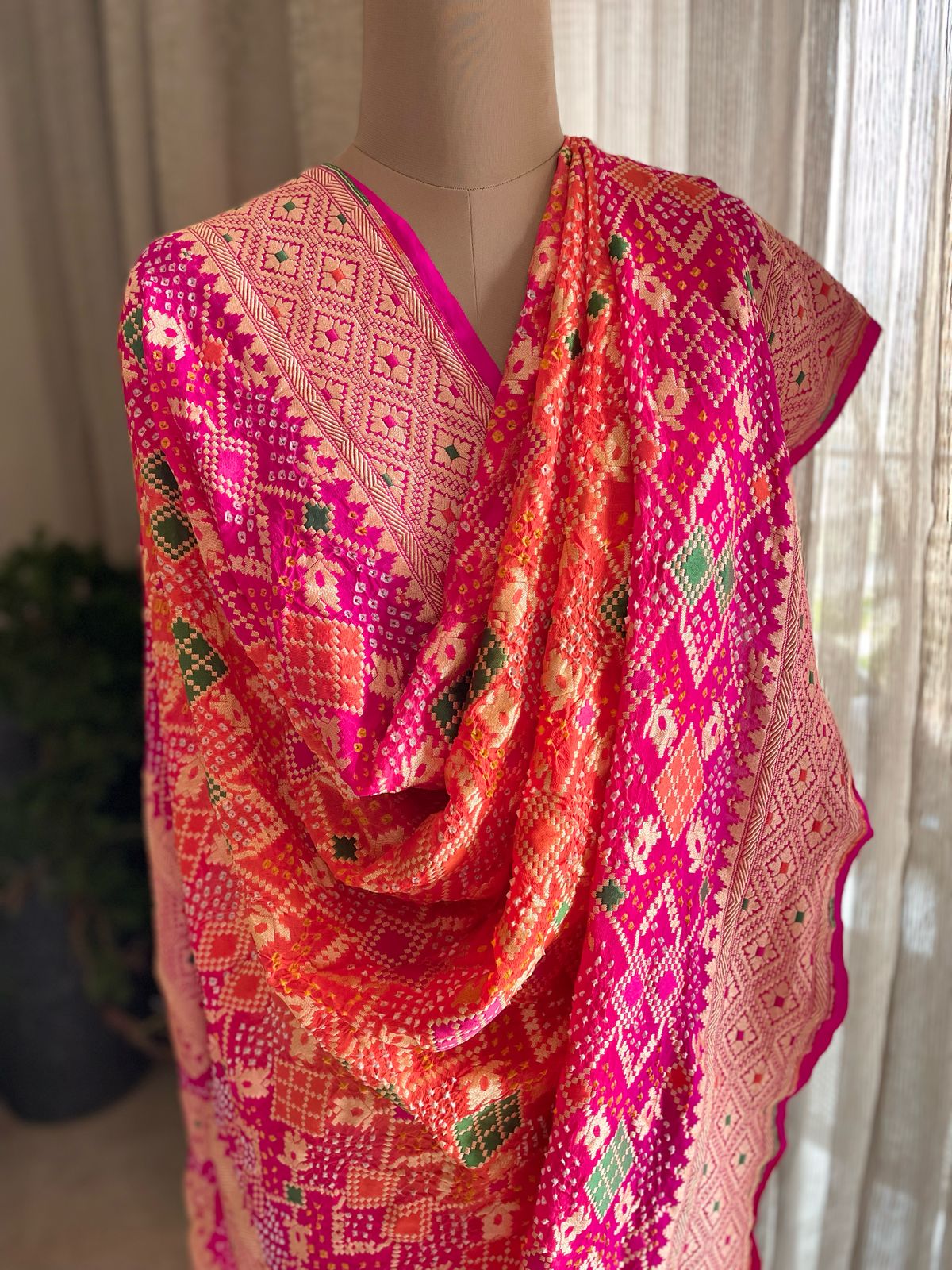 Nivriti - Happiness Meenakari Dupatta