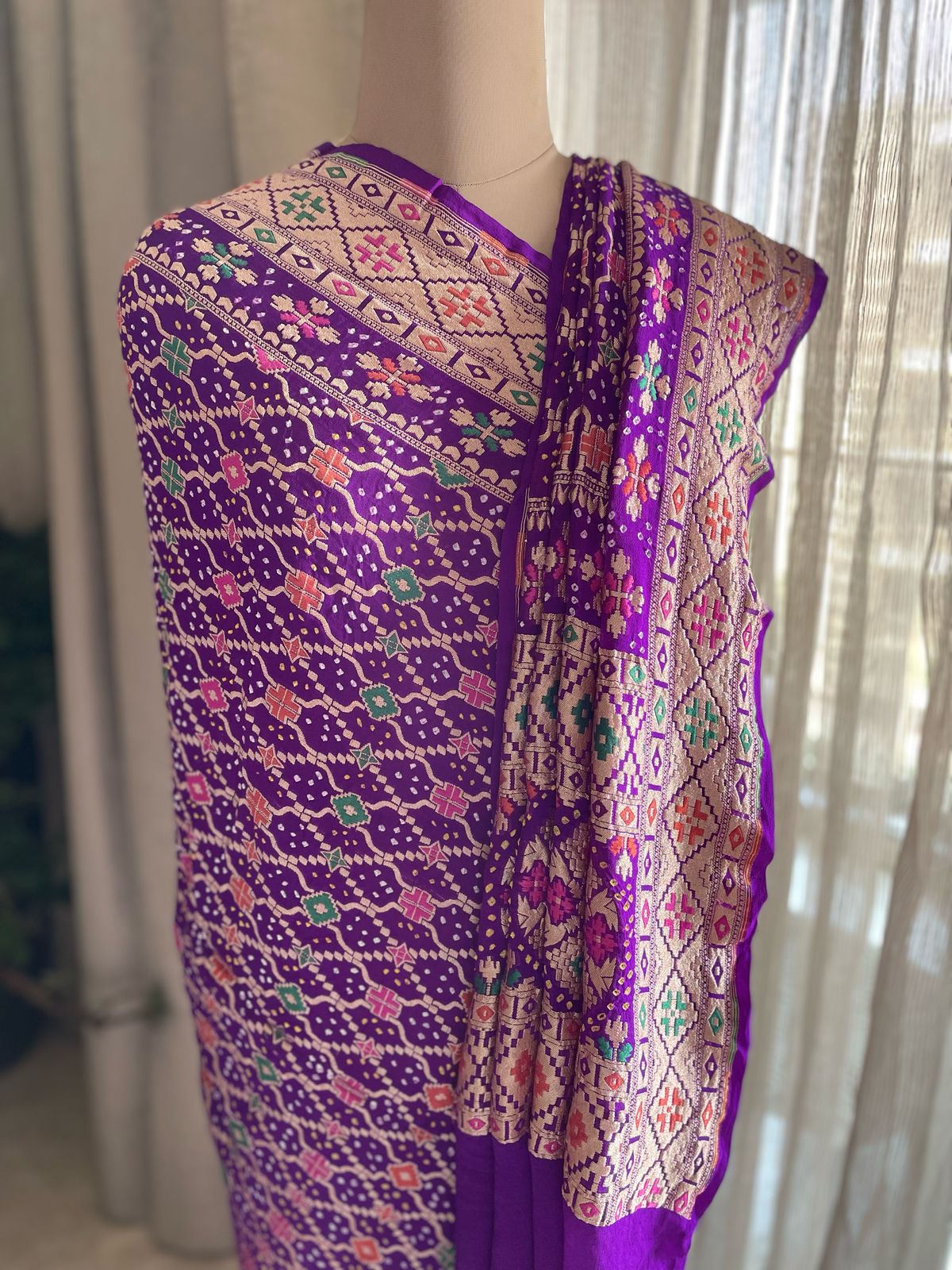 Jagruti - Awakening Meenakari Dupatta