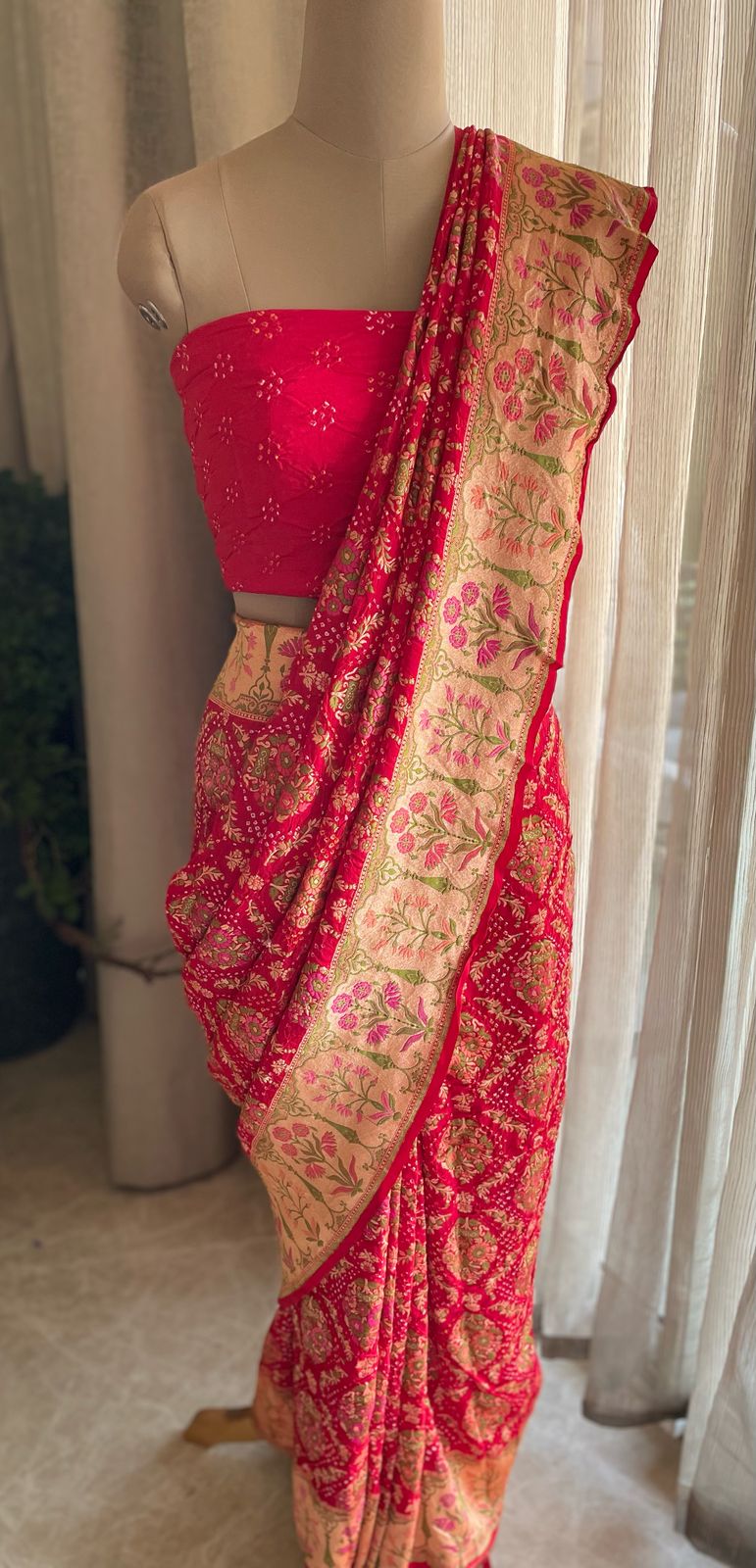 Mitali - Bond Between Friendship Meenakari Motif Saree