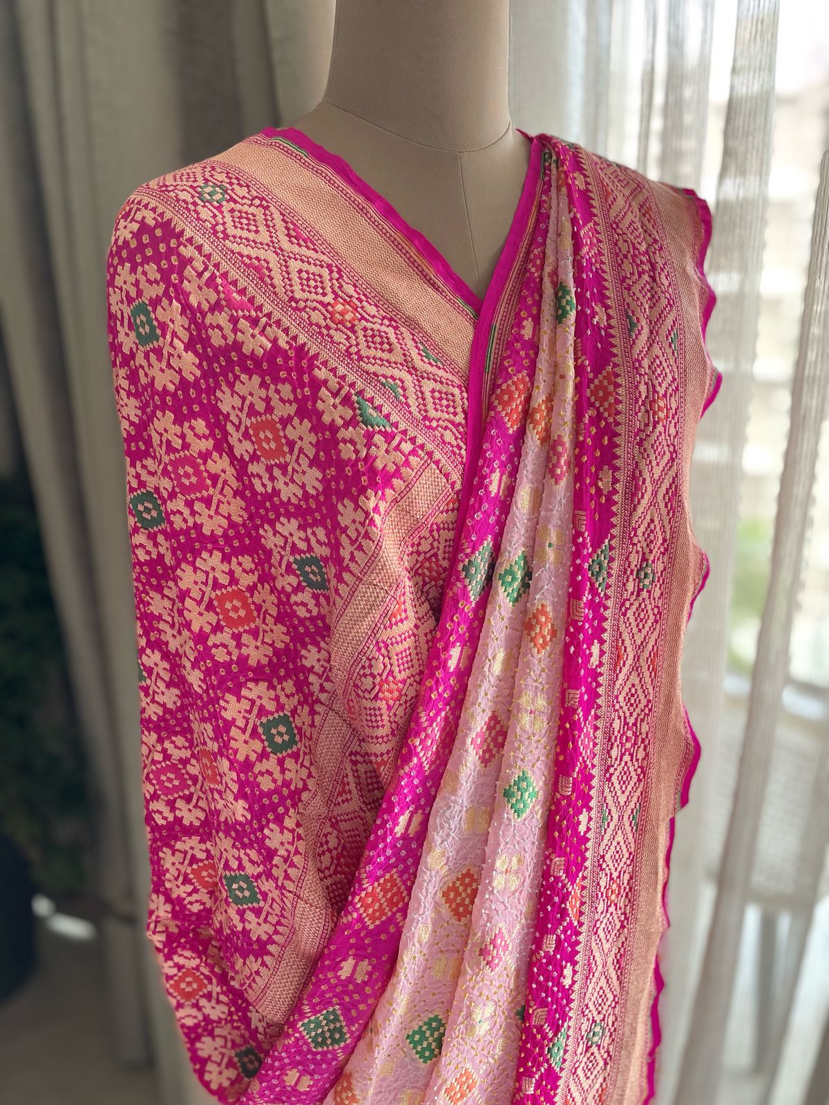 Aashita - One Who Is Full Of Hope Meenakari Saree