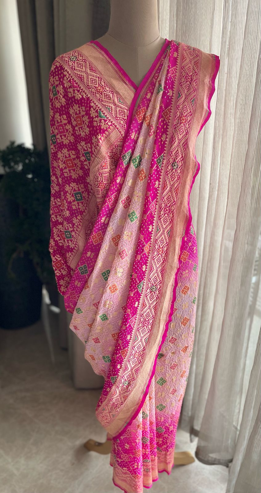 Aashita - One Who Is Full Of Hope Meenakari Saree