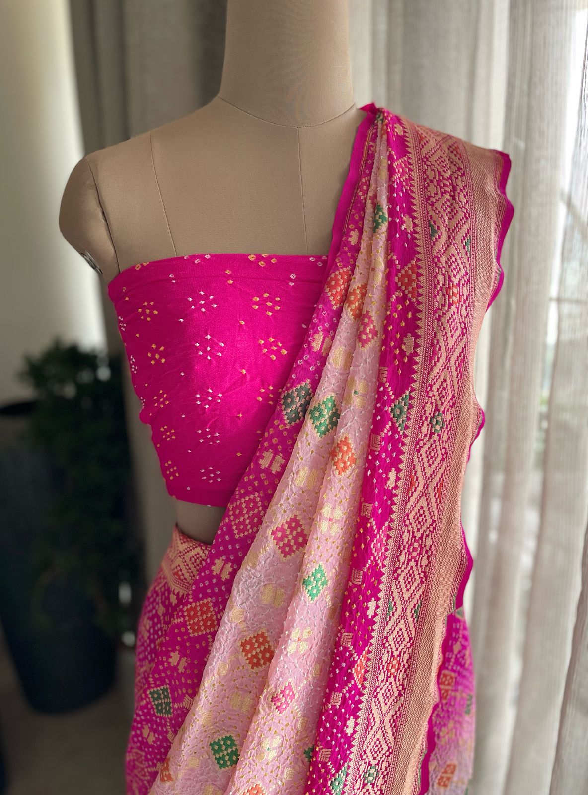 Aashita - One Who Is Full Of Hope Meenakari Saree