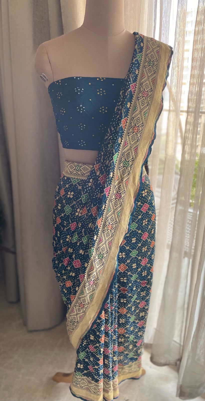 Manushree - Born to Lead Meenakari Saree