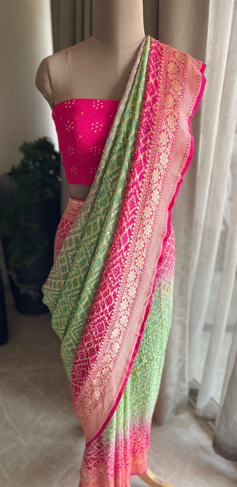 Akshara - Beautiful Words of Wisdom Saree
