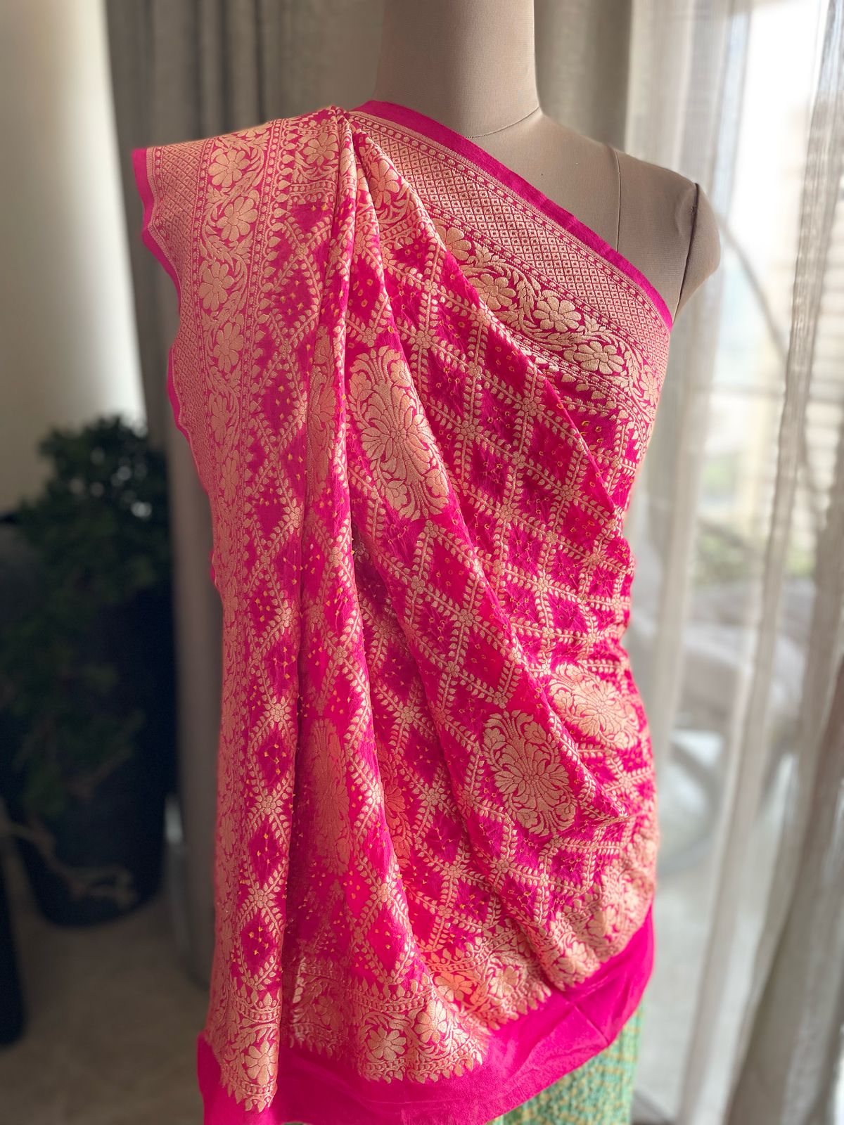 Akshara - Beautiful Words of Wisdom Saree