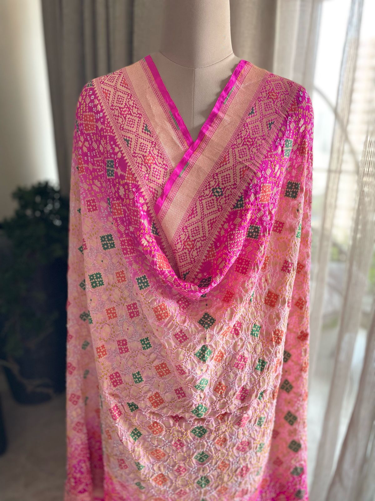 Khwabeeda - A Dreamy Affair Meenakari Dupatta
