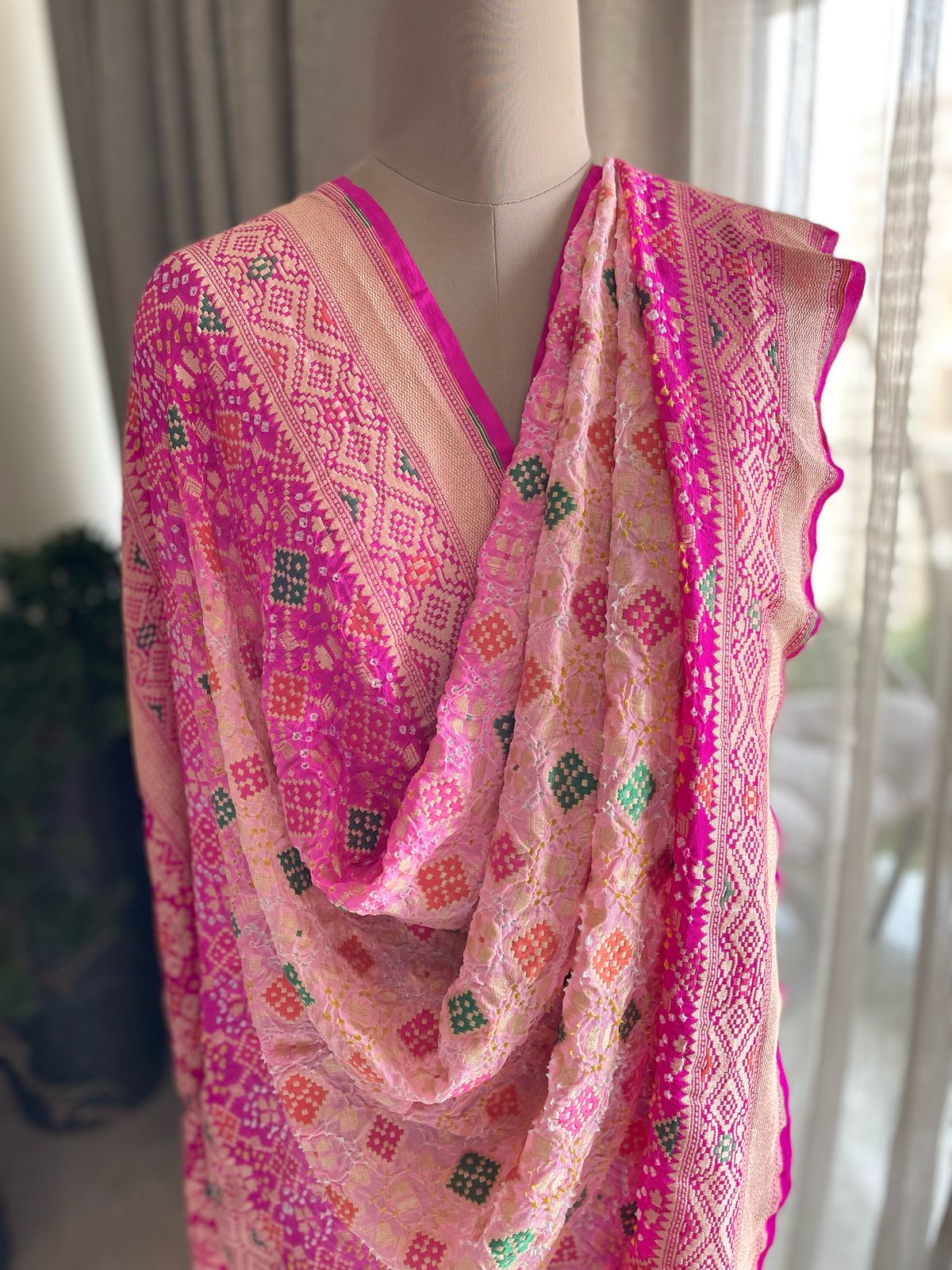 Khwabeeda - A Dreamy Affair Meenakari Dupatta