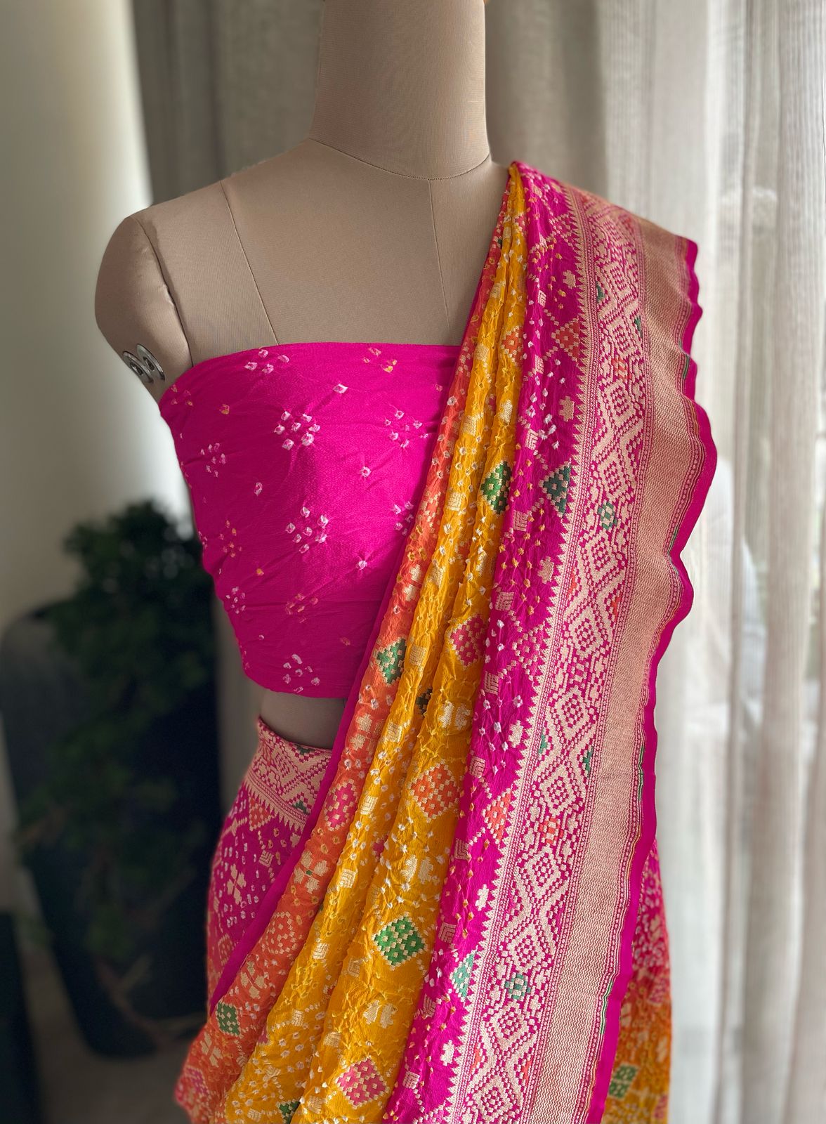 Avni - Mother Earth Meenakari Saree