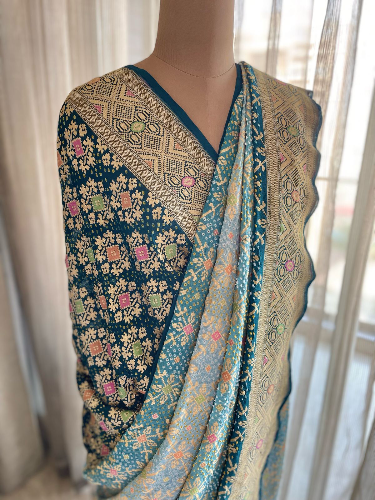 Anita - Graceful Meenakari Saree