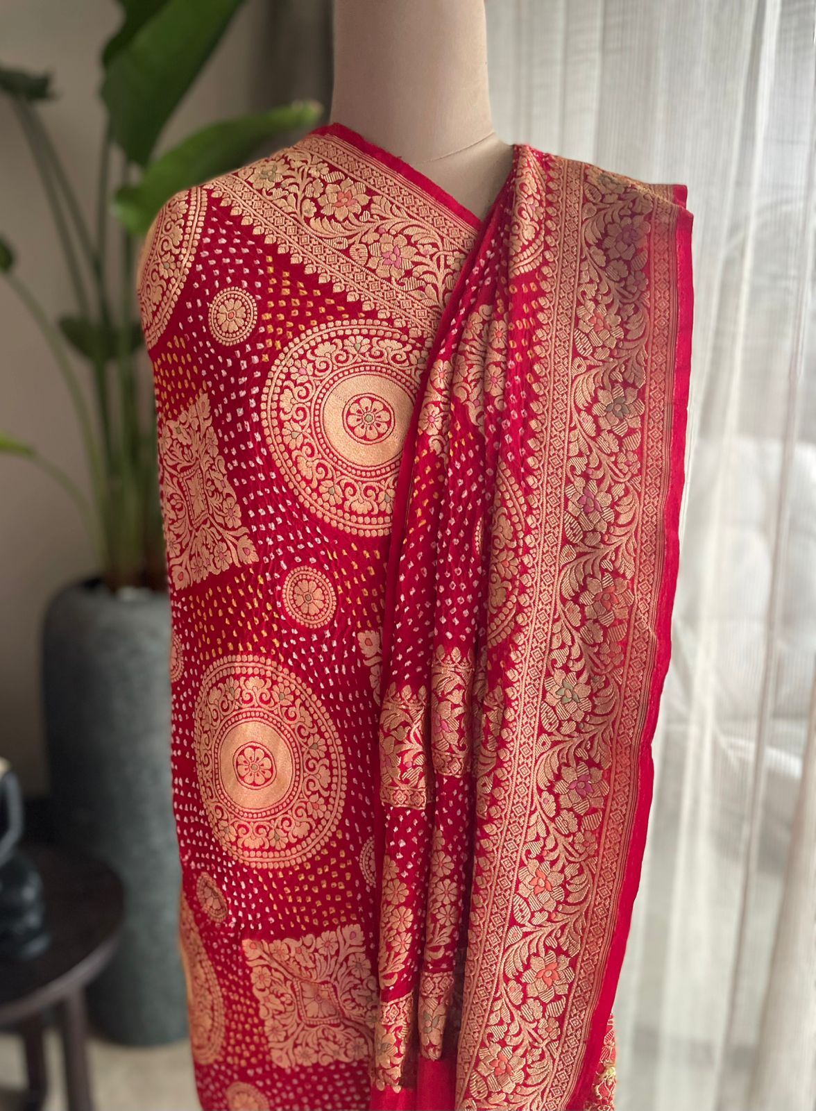 Chitra - The Picturesque Meenakari Motif Dupatta