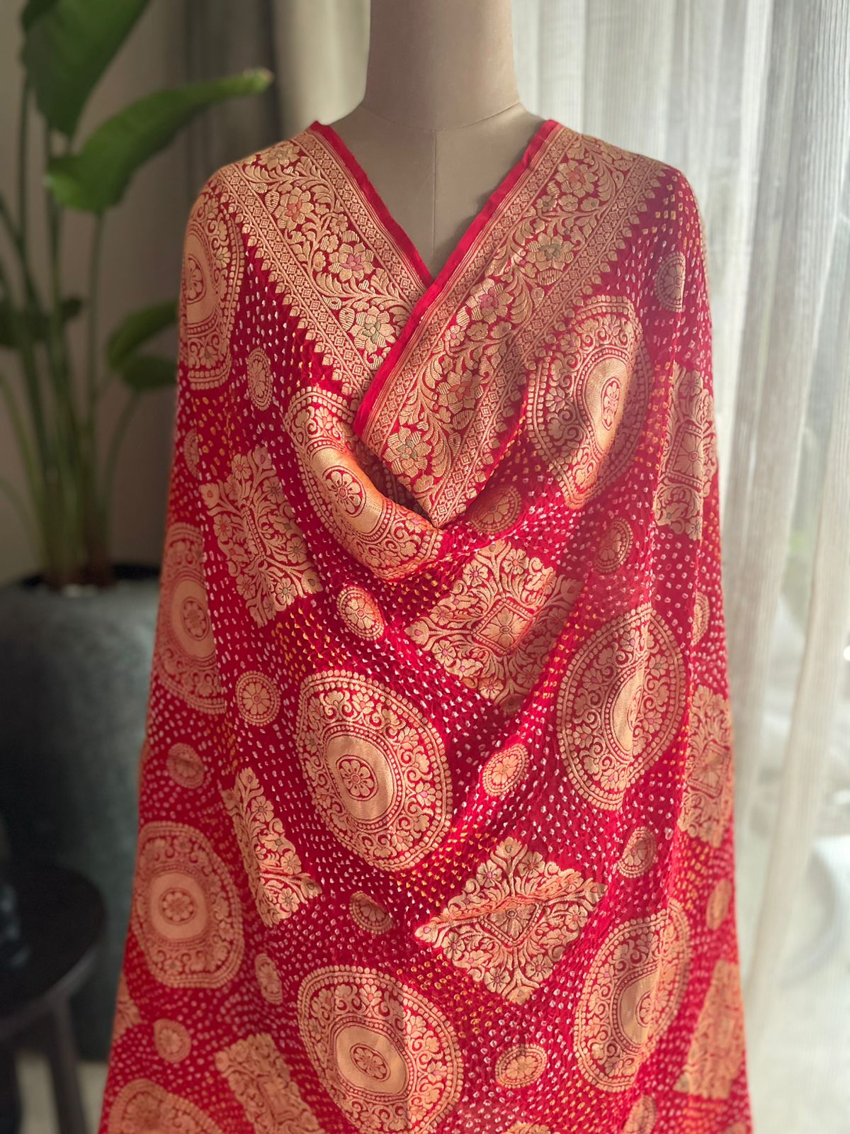 Chitra - The Picturesque Meenakari Motif Dupatta