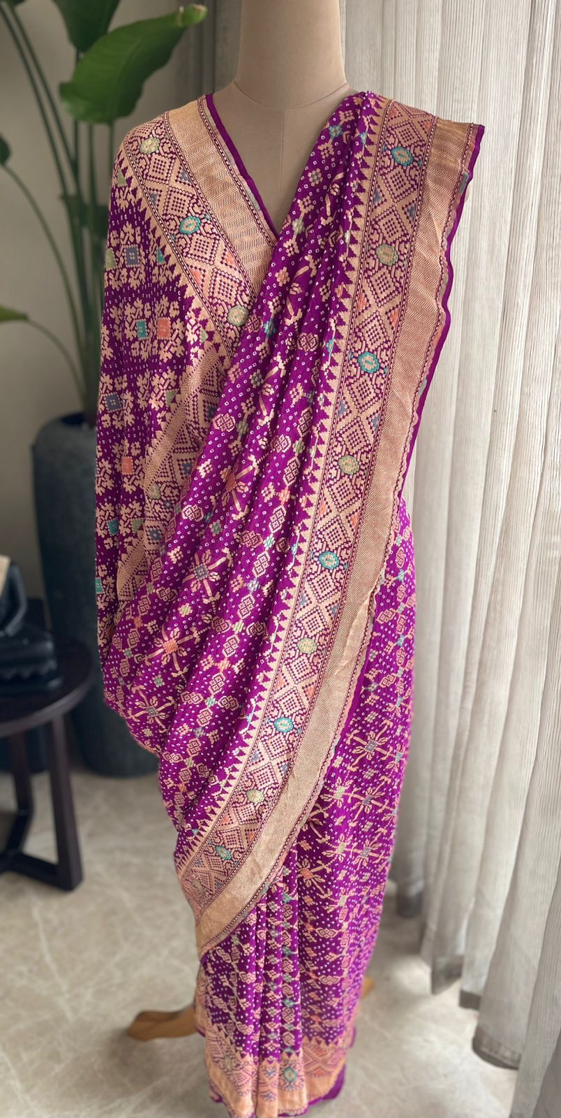 Seher - Early Morning Bliss Meenakari Saree
