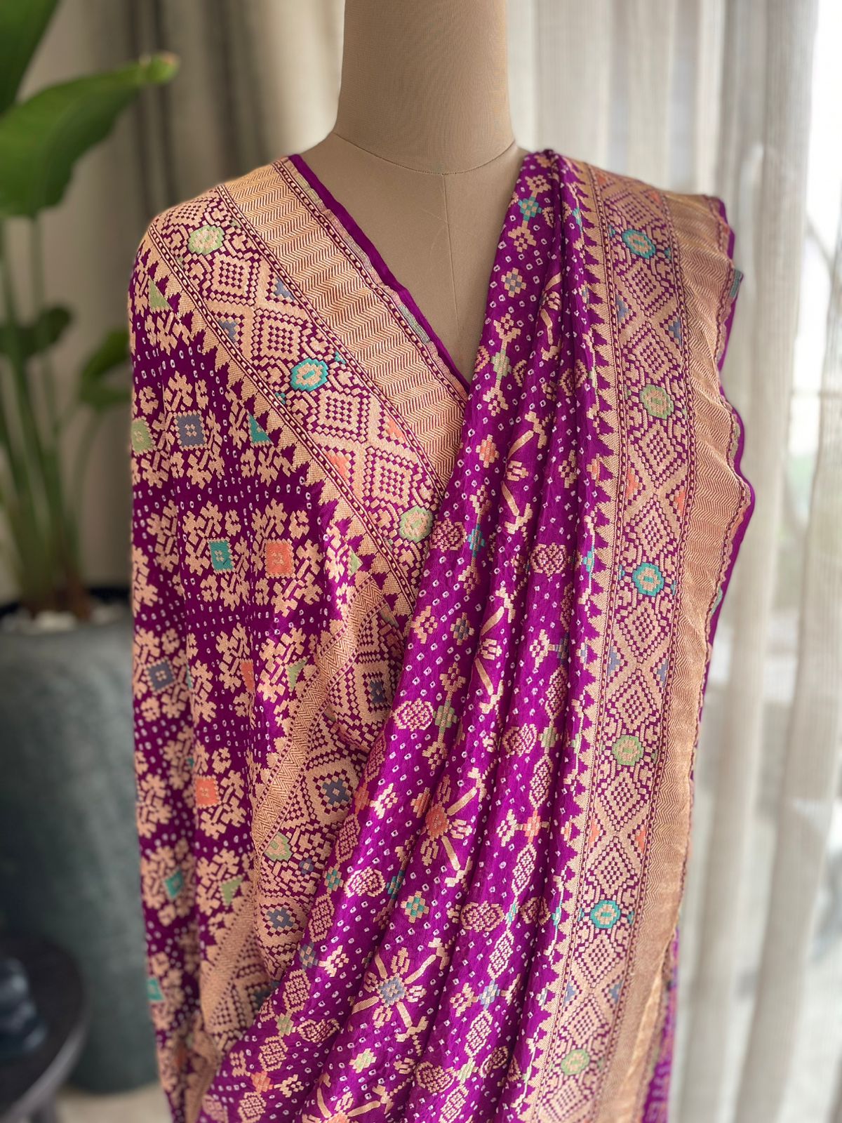 Seher - Early Morning Bliss Meenakari Saree