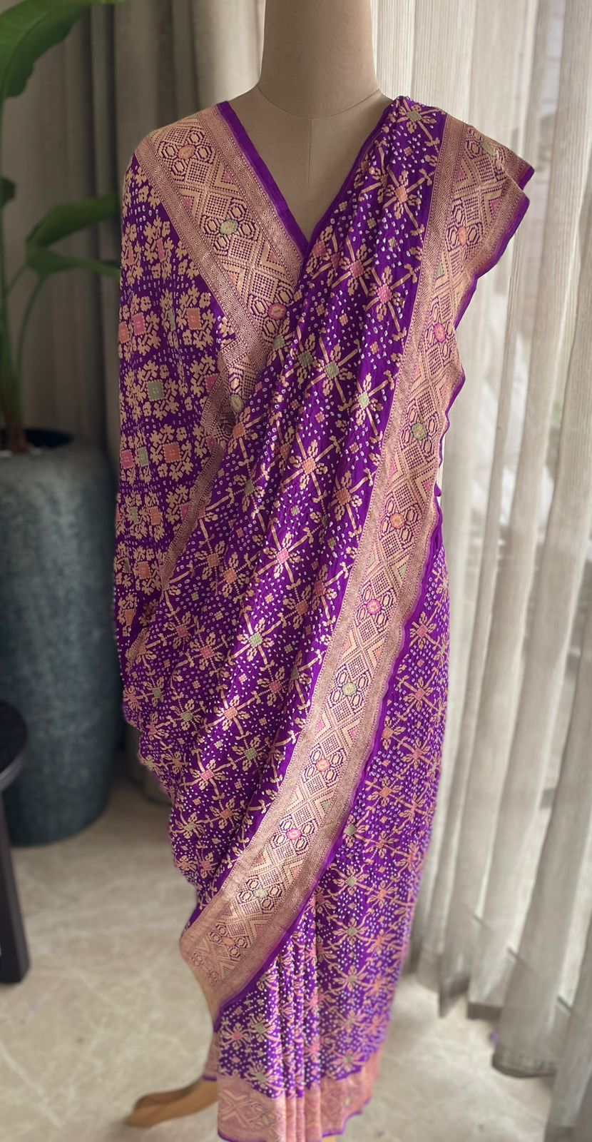 Aprajita - Invincible Meenakari Saree