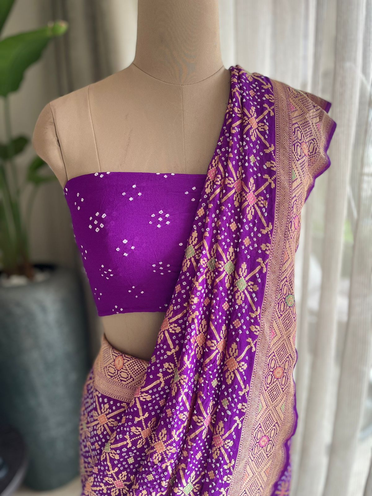 Aprajita - Invincible Meenakari Saree