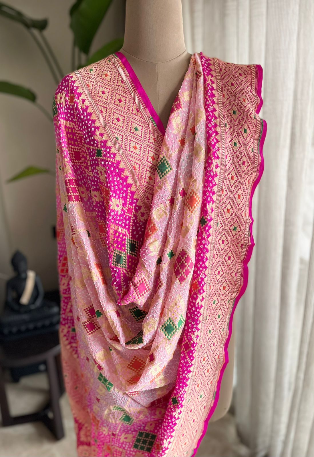 Khwabeeda - A Dreamy Affair Meenakari Dupatta