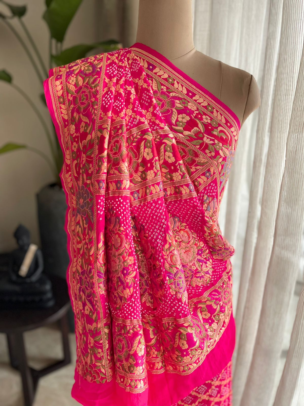 Chaitaly - An Ancient City Meenakari Motif Saree