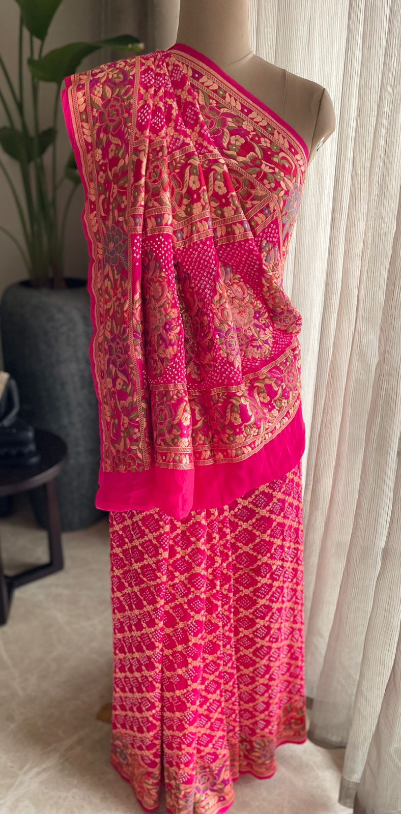 Chaitaly - An Ancient City Meenakari Motif Saree
