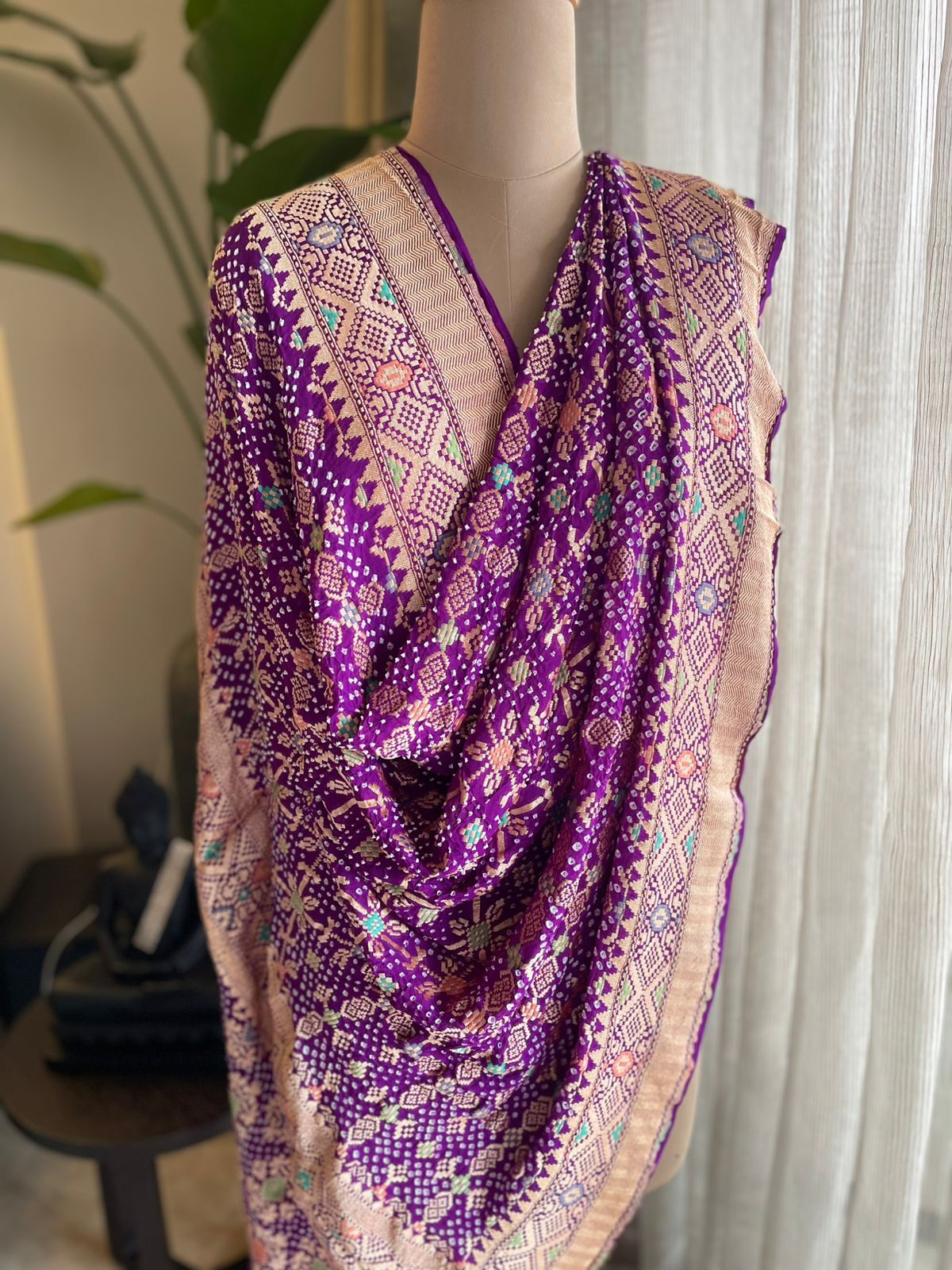 Ditya - One who answers prayers Meenakari Dupatta