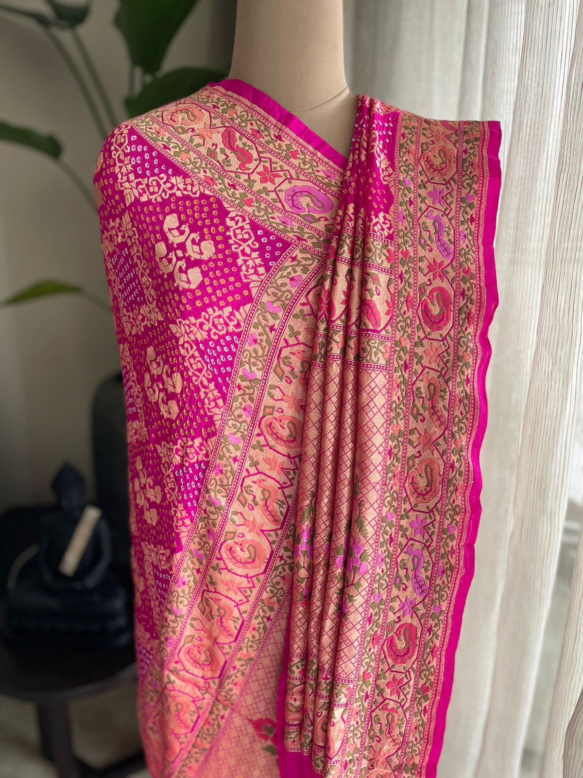 Apoorva - One of a Kind Meenakari Motifs Dupatta