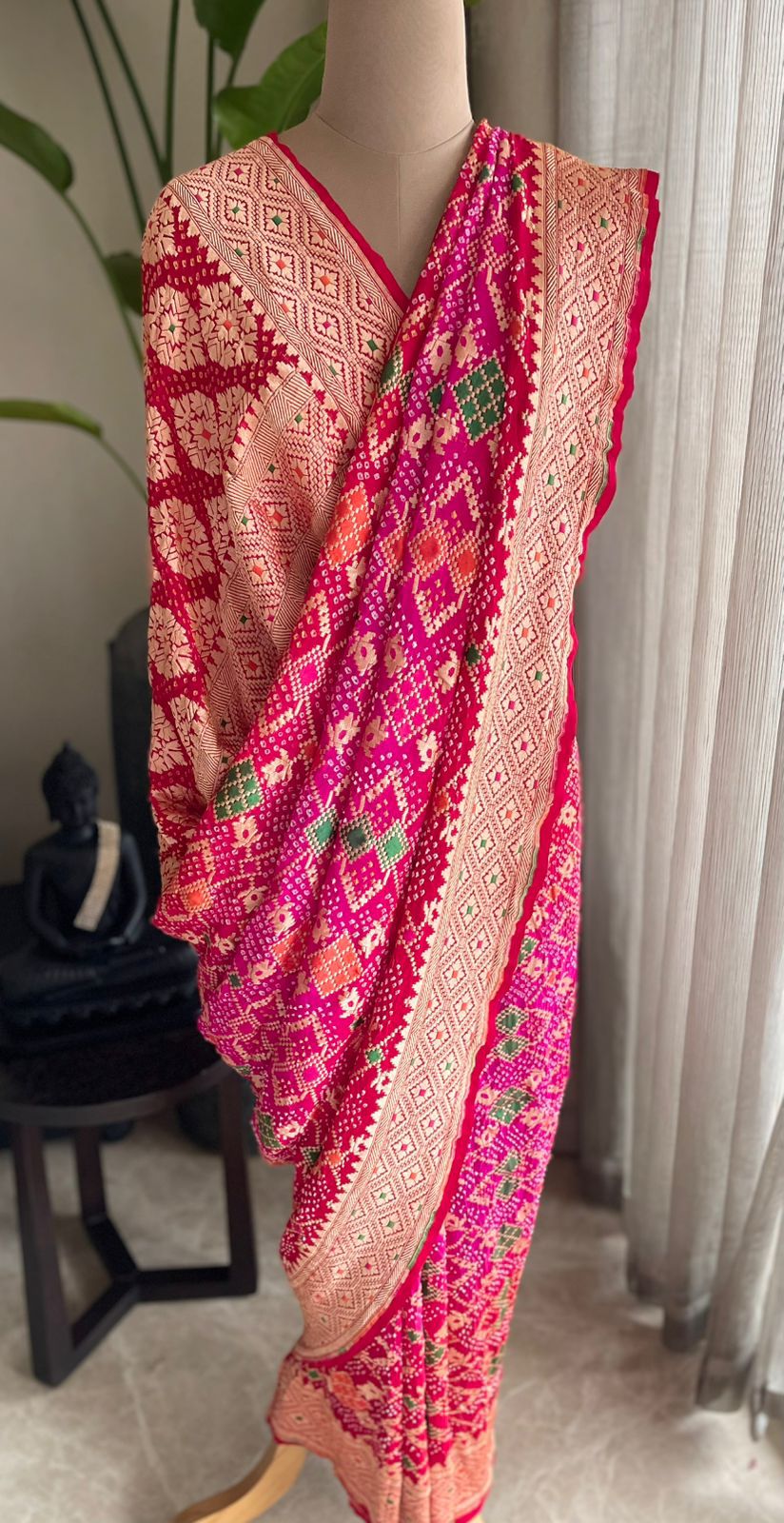 Saira - An Enchanting Princess Meenakari Saree